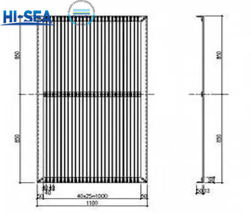 Galvanized Plate Side Wall Grille Louver CKS3.jpg